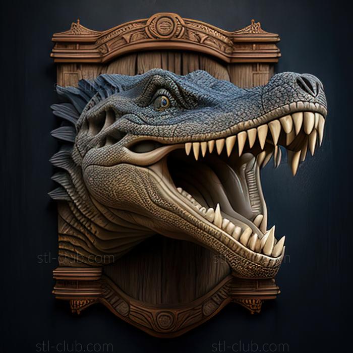 3D model st Deinosuchus (STL)